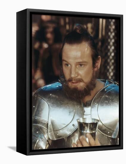 , 1981 --- British actor Liam Neeson as Gawain in the, 1981 film "Excalibur", directed by British d-null-Framed Stretched Canvas