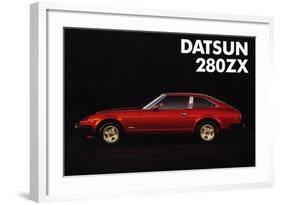 1981 Datsun 280ZX sales brochure-null-Framed Photographic Print