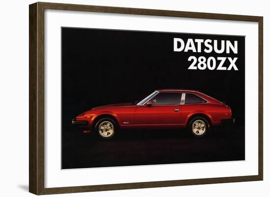 1981 Datsun 280ZX sales brochure-null-Framed Photographic Print