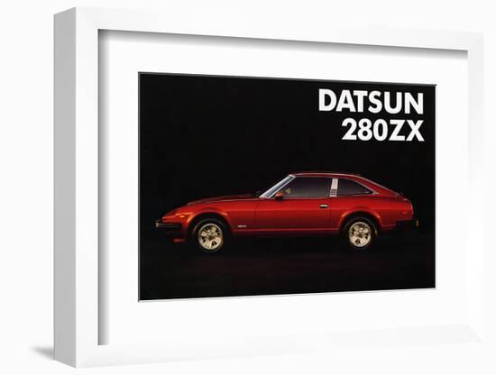 1981 Datsun 280ZX sales brochure-null-Framed Photographic Print