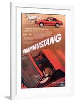 1981 Mmmmustang - Most Popular-null-Framed Art Print