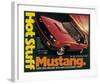 1981 Mustang - Hot Stuff-null-Framed Art Print