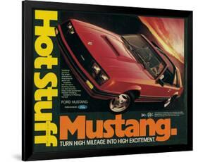 1981 Mustang - Hot Stuff-null-Framed Art Print