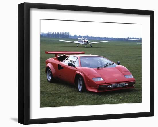 1982 Lamborghini Countach 400-null-Framed Photographic Print