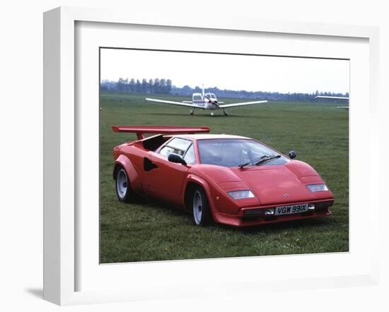 1982 Lamborghini Countach 400-null-Framed Photographic Print