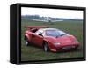 1982 Lamborghini Countach 400-null-Framed Stretched Canvas