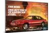 1983Mustang the Boss Hot Piece-null-Mounted Art Print