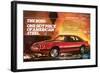 1983Mustang the Boss Hot Piece-null-Framed Art Print