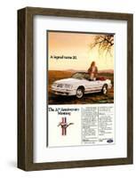1984 Ford Mustang GT 20Th-null-Framed Art Print