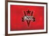 1984 INGSOC Big Brother Political Flag-null-Framed Art Print