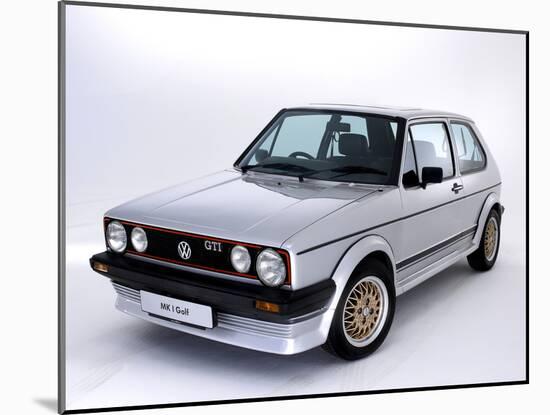 1984 VW Golf GTI-null-Mounted Photographic Print
