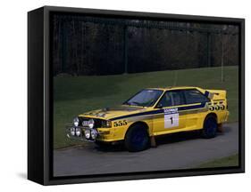 1985 Audi Quattro A2 Car-null-Framed Stretched Canvas