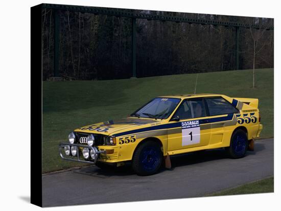 1985 Audi Quattro A2 Car-null-Stretched Canvas