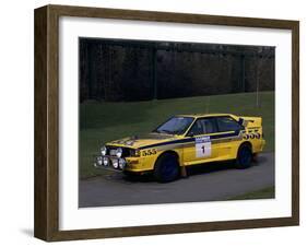 1985 Audi Quattro A2 Car-null-Framed Photographic Print