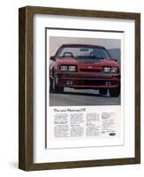 1985 the New Mustang GT-null-Framed Art Print