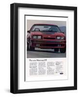 1985 the New Mustang GT-null-Framed Art Print