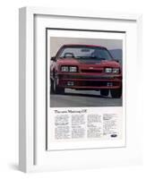 1985 the New Mustang GT-null-Framed Art Print