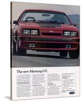 1985 the New Mustang GT-null-Stretched Canvas