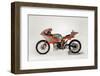 1985 Yamaha Electric dragster motorcycle-null-Framed Photographic Print