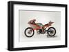 1985 Yamaha Electric dragster motorcycle-null-Framed Photographic Print