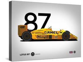 1987 Lotus 99T-NaxArt-Stretched Canvas