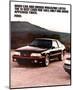 1987 Mustang 10 Best Cars-null-Mounted Art Print