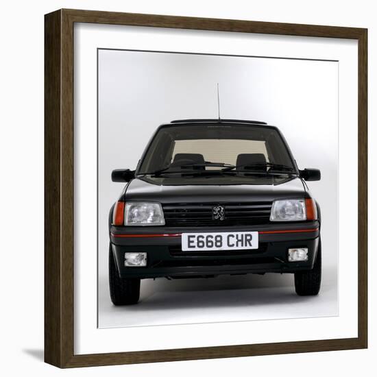 1987 Peugeot 205 GTI 1.6-null-Framed Photographic Print