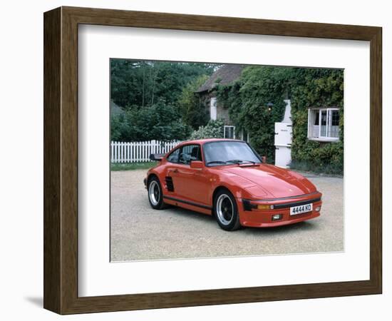 1987 Porsche 911 Turbo Sport-null-Framed Photographic Print