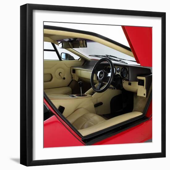 1988 Lamborghini Countach-null-Framed Photographic Print