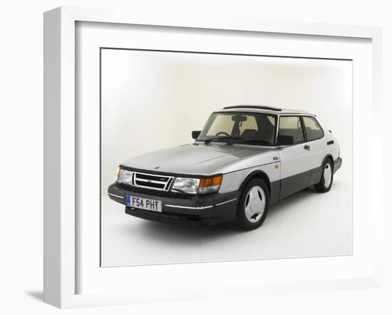 1988 Saab 900 Turbo-null-Framed Photographic Print