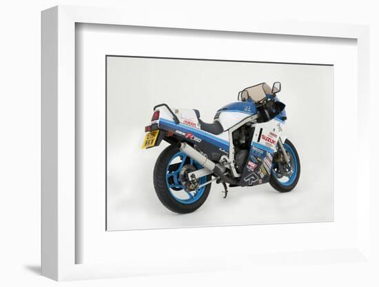 1988 Suzuki GSXR 750-null-Framed Photographic Print