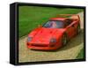 1989 Ferrari F40-null-Framed Stretched Canvas