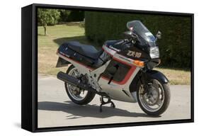 1989 Kawasaki ZX10E-null-Framed Stretched Canvas