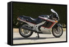 1989 Kawasaki ZX10E-null-Framed Stretched Canvas