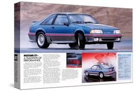 1989 Mustang GT Tradition…-null-Stretched Canvas