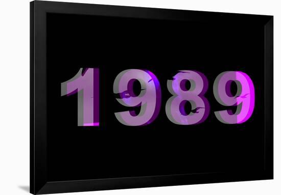 1989 V2-null-Framed Poster