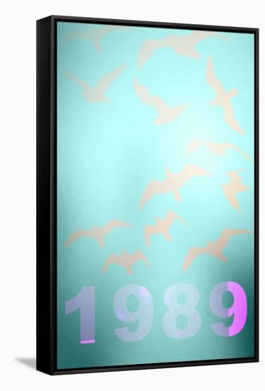 1989-null-Framed Stretched Canvas