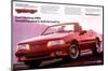 1989Mustang-To Look Forward To-null-Mounted Premium Giclee Print