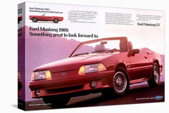 1989Mustang-To Look Forward To-null-Stretched Canvas