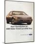 1989Thunderbird Car of the Year-null-Mounted Art Print