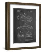 199 Porsche 911 Patent-Cole Borders-Framed Art Print