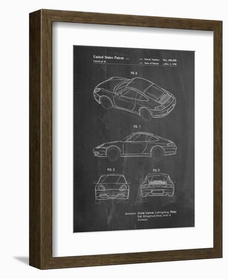 199 Porsche 911 Patent-Cole Borders-Framed Art Print