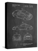 199 Porsche 911 Patent-Cole Borders-Stretched Canvas