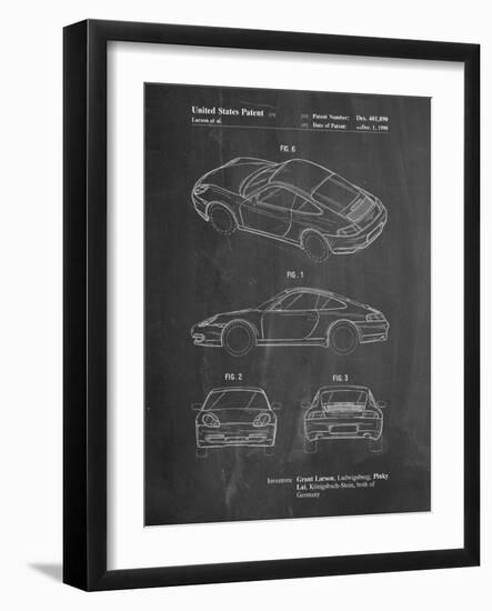 199 Porsche 911 Patent-Cole Borders-Framed Art Print