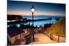 199 Steps of Whitby in the North Yorkshire at Sunset , United Kingdom-stocker1970-Mounted Photographic Print