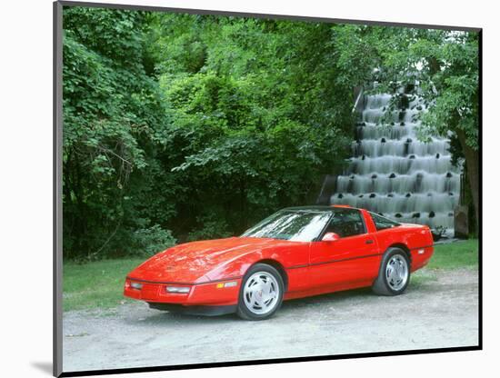 1990 Chevrolet Corvette ZR1-null-Mounted Photographic Print