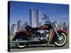 1990 Heritage Classic Harley Davidson, New York City, USA-null-Stretched Canvas