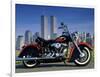 1990 Heritage Classic Harley Davidson, New York City, USA-null-Framed Photographic Print