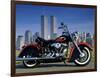 1990 Heritage Classic Harley Davidson, New York City, USA-null-Framed Photographic Print