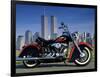 1990 Heritage Classic Harley Davidson, New York City, USA-null-Framed Photographic Print